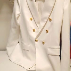 BNWT zara white blazer dress